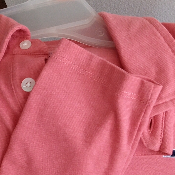 Vineyard Vines edgartown Polo long sleeve salmon color medium - Picture 6 of 6